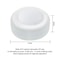 Mini LED Remote Control Night Lights 3 Pack Wireless Stick On Cabinet Lamp 3