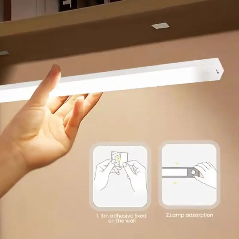 Rechargeable Motion Sensor LED Light Wireless Cabinet And Wardrobe Lamp 4