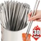 30 Pairs Stainless Steel Chopsticks Non Slip Reusable Metal Dining Set 0
