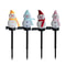 Solar Snowman LED Garden Stake Lights Waterproof Christmas Pathway Decor 1