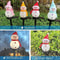 Solar Snowman LED Garden Stake Lights Waterproof Christmas Pathway Decor 5