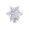 Rotating Snowflake LED Christmas Tree Topper 3D Projector Light 3