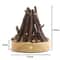 USB Rechargeable Flameless Bonfire Night Light 3 Mode Ambient Fire Lamp 4