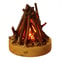 USB Rechargeable Flameless Bonfire Night Light 3 Mode Ambient Fire Lamp 5