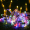 Solar Pipe Fairy String Lights Outdoor Waterproof LED Garden Decor 1