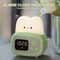 Cute Bread Night Light Alarm Clock USB Dimmable Sleep Companion 1