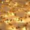 Golden Leaf LED String Lights Battery Operated Decorative Garland 1