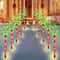 5PCS Solar Candy Christmas Tree Lights Outdoor Waterproof Garden Stake LED Set 0