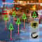 5PCS Solar Candy Christmas Tree Lights Outdoor Waterproof Garden Stake LED Set 3