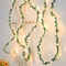 Green Leaf Fairy Light Garland Romantic Vine String Lights Decor 1