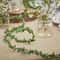 Green Leaf Fairy Light Garland Romantic Vine String Lights Decor 3