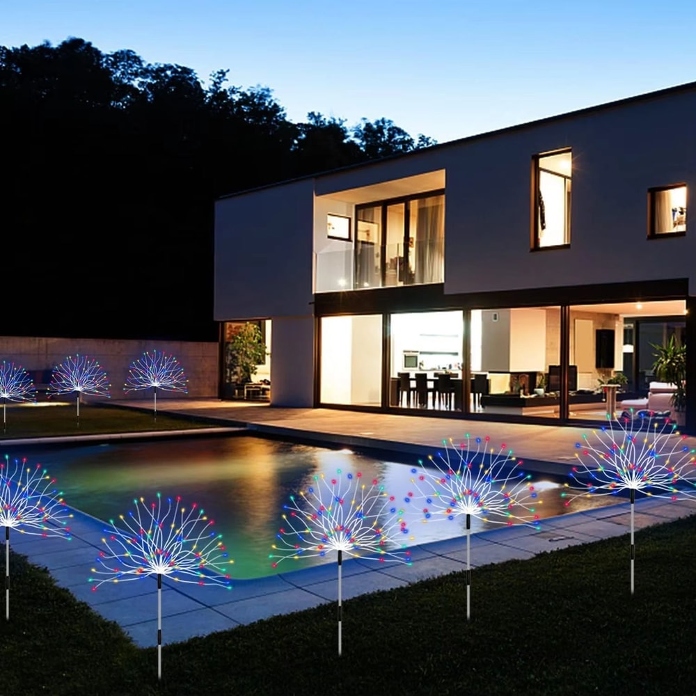 Solar Powered LED String Lights Outdoor Waterproof Garden Decor 5