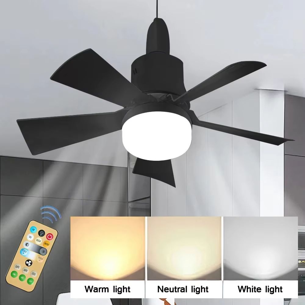 Smart Ceiling Fan Light With Remote Dimmable LED For Bedroom 4