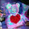 Sparkling Teddy Bear LED Gift Lamp For Bedroom Decor 0