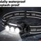 USB Rechargeable LED Headlamp Multi Mode Hands Free Outdoor Light 0