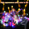 Solar LED Rope Lights Waterproof Outdoor Fairy String Lights With 8 Modes 5