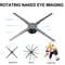 3D Hologram Fan LED Display 244in Smart Advertising Projector With 16GB 3