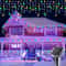 Solar Icicle LED Lights Waterproof Outdoor Christmas String Lights With 8 Modes 0