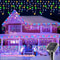 Solar Icicle LED Lights Waterproof Outdoor Christmas String Lights With 8 Modes 0