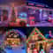 Solar Icicle LED Lights Waterproof Outdoor Christmas String Lights With 8 Modes 4