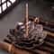 Lotus Alloy Incense Burner Stick And Coil Holder For Home Meditation Decor 2