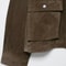 Womens Genuine Leather Pilot Jacket Vintage European Style Autumn Coat 5