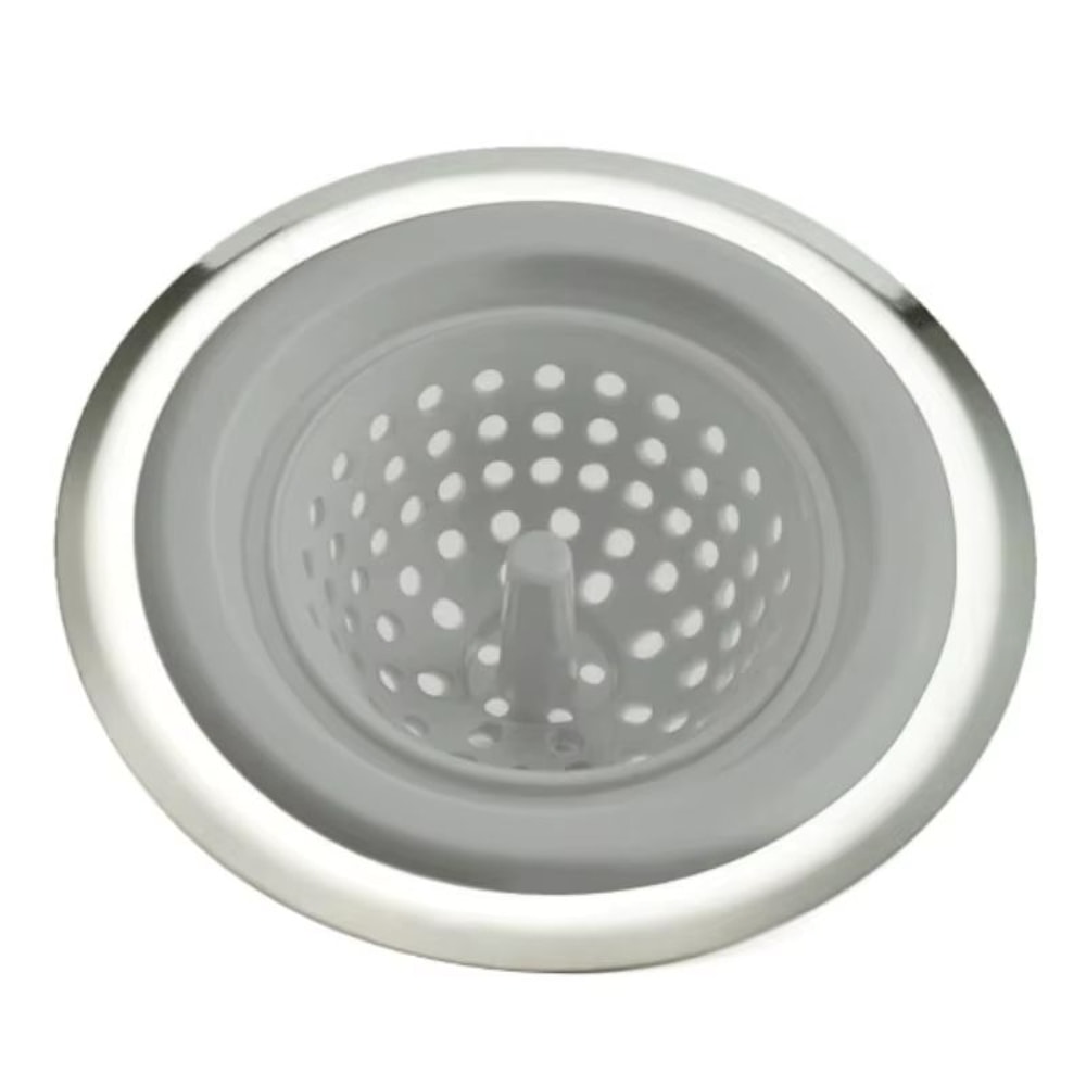 Silicone Drain Filter Hair Catcher Kitchen And Bathroom Sink Stopper 7