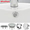 4Piece Decorative Sink Overflow Drain Cover Set For Bathroom And Kitchen Basins 0