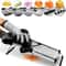 Adjustable Stainless Steel Mandoline Slicer For Fast And Even Vegetable Cutting 0