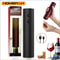 Rechargeable Electric Wine Bottle Opener With OneTouch Automatic Corkscrew 0