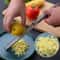 Stainless Steel Lemon Zester And Cheese Grater Handheld Garlic Ginger Citrus Grater 1
