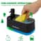Acrylic Kitchen Soap Dispenser Set With Sponge Holder Dual Pump Sink Organizer 1