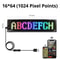 Bluetooth App Controlled Scrolling LED Sign Panel Custom Text Animation Car Display 6