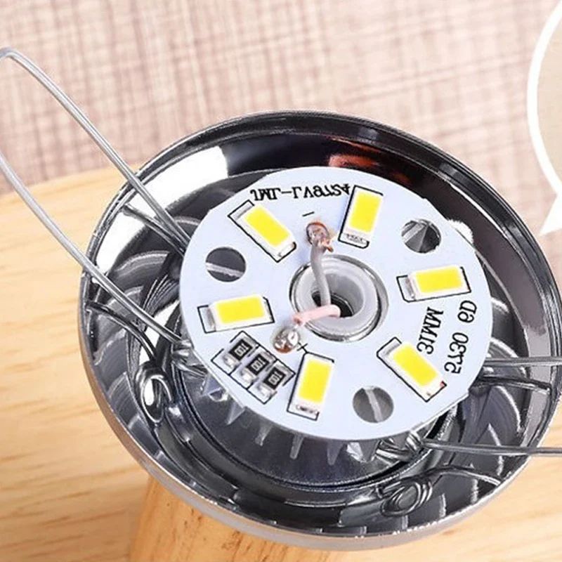 Chinese Style Dimmable LED Table Lamp USB Fabric Shade Bedside Mood Light 5