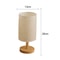 Chinese Style Dimmable LED Table Lamp USB Fabric Shade Bedside Mood Light 7