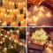 Cherry Blossom Flower Fairy Lights Battery Operated Waterproof LED String Lights For Room And Party 4