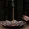 Lotus Alloy Incense Burner Plate Bronze Stick Holder For Meditation And Home Decor 0