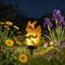 Solar Rabbit Reading Garden Light Outdoor Waterproof Decorative Lamp 0