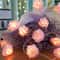 Rose Flower String Lights Battery Powered Romantic Bedroom Decor 1