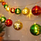 Battery Powered Christmas Ball String Lights 15m 10 LED Festive Decor 2