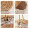 Handwoven Wicker Picnic Basket With Lid Portable Outdoor Storage Hamper 4