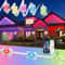 Smart RGB Eave Lights Permanent Outdoor LED String For Home Decor 6