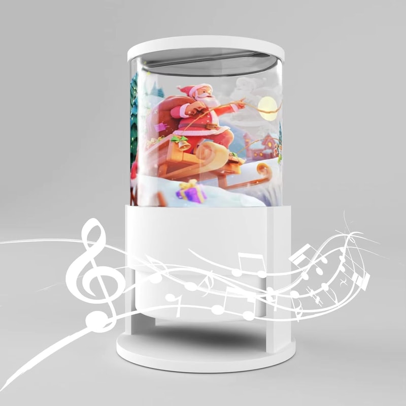 3D Holographic Fan Display LED Advertising Screen With App Control 0