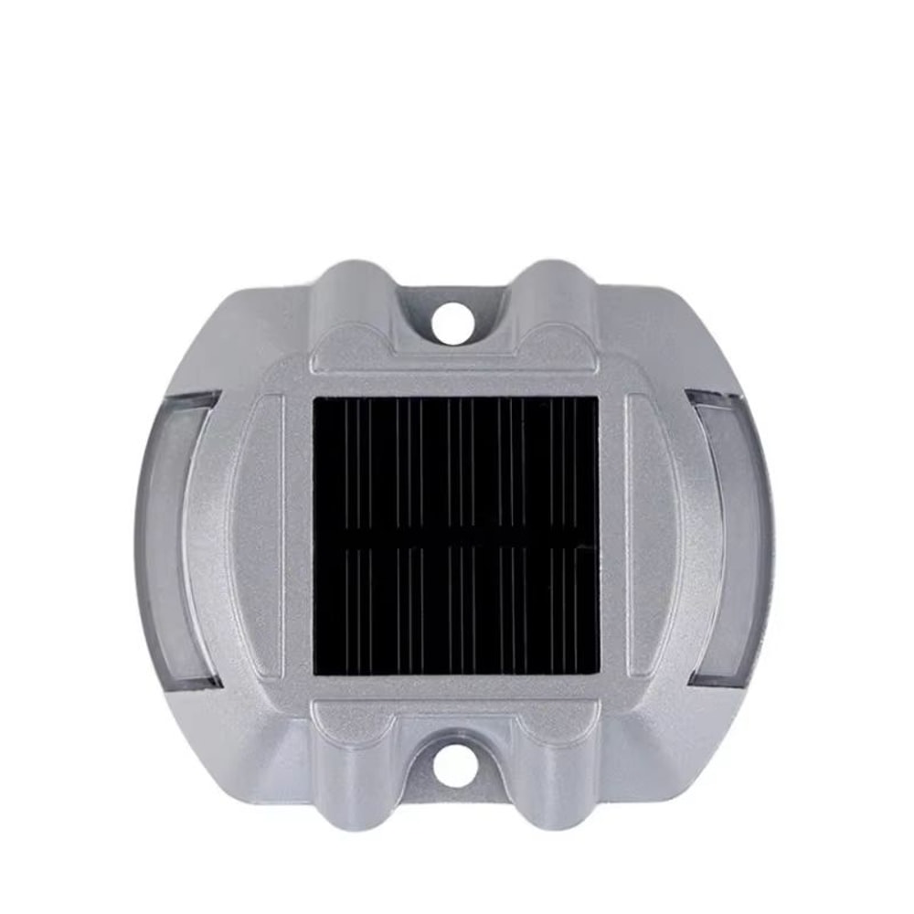 Solar LED Road Stud Light Aluminum Waterproof Reflective Driveway Marker 5
