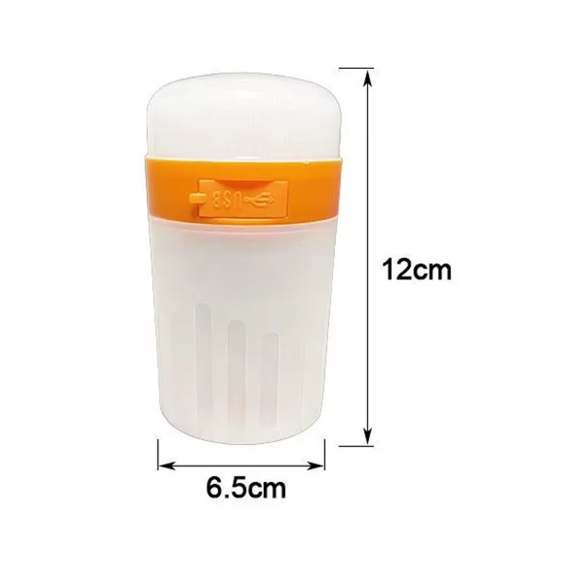 3in1 Rechargeable Camping String Lights Power Bank Tape Measure Lantern 5