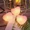 Heart Fairy String Lights Battery Operated Romantic LED Decor 2