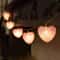 Heart Fairy String Lights Battery Operated Romantic LED Decor 3