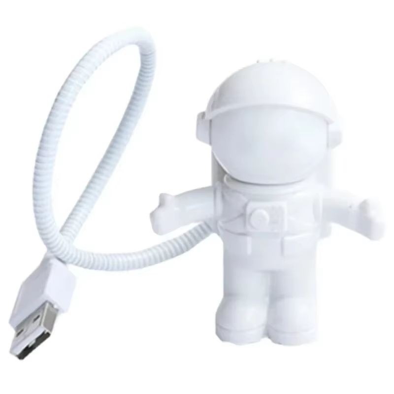 USB Astronaut LED Desk Lamp Flexible Portable Reading Light 6