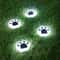 Solar Bear Paw Garden Lights Waterproof LED Outdoor Pathway Decor 2