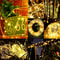 Solar LED Tube String Lights Waterproof Outdoor Garden Party Decor 5